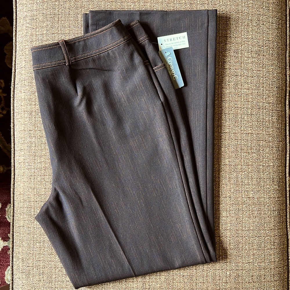 Chocolate Brown Denim Pant - Picture 9 of 12